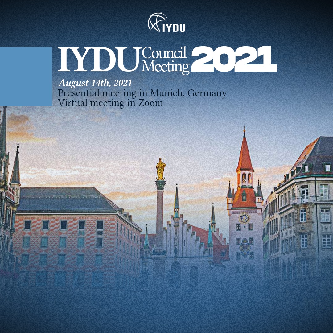 Save the date: IYDU Council Meeting 2021